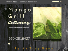 Tablet Screenshot of mangogrill.us